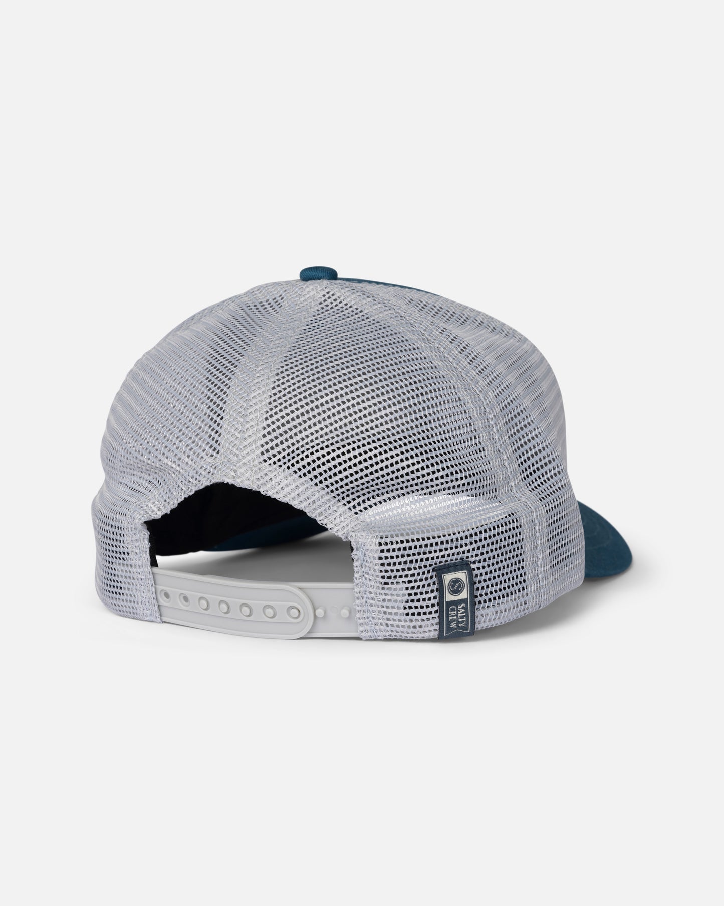 Back view of the Shapely Trucker - Captains Blue. 