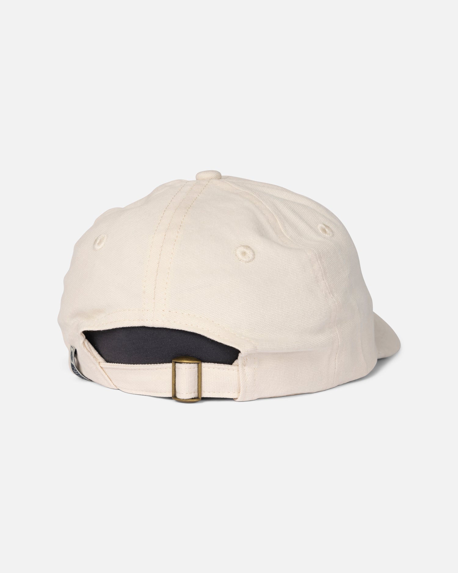 Back view of the Whaler Dad Hat - Off White. 