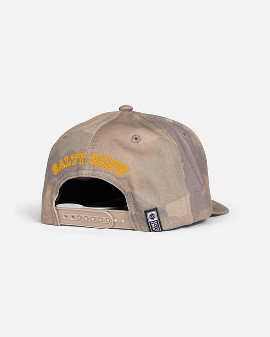 Back view of the Soarin Snapback Hat - Camo.