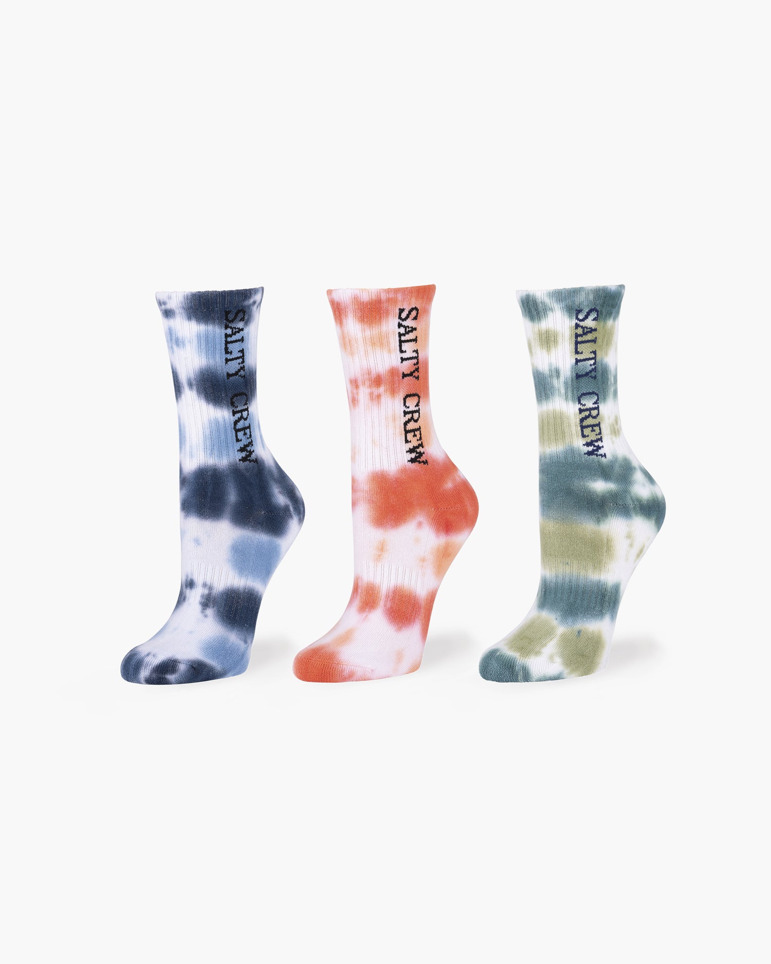 side profile of the Salty Stripe Sock 3 Pack