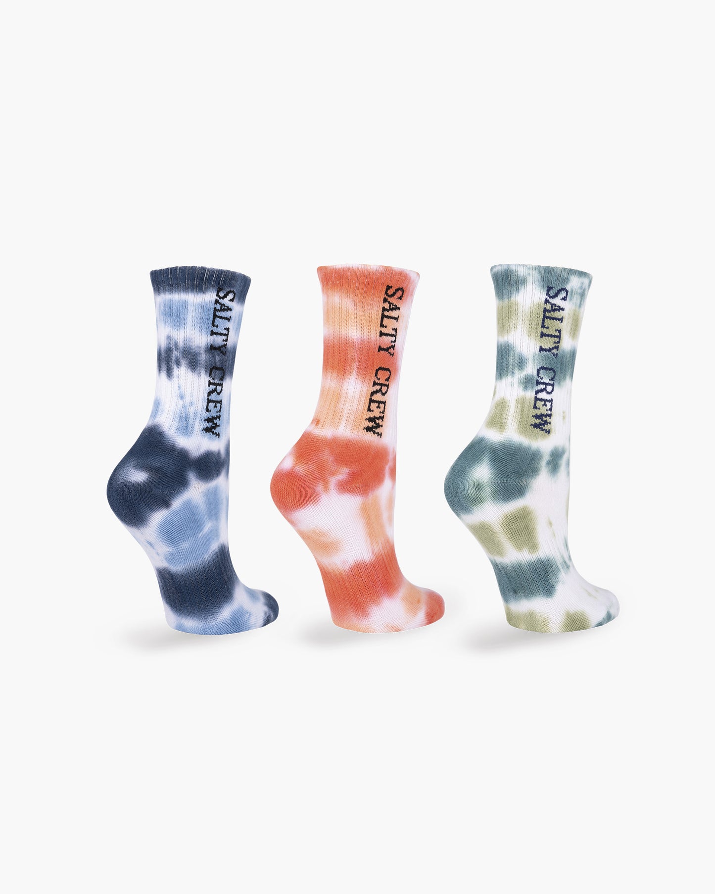 Side profile of the Salty Stripe Sock 3 Pack