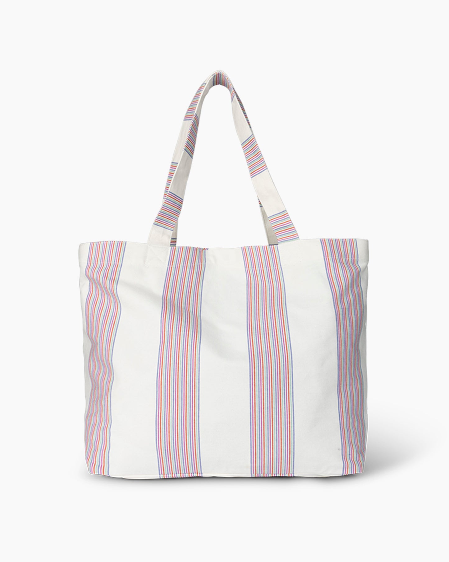 back view of Camp Salty Periwinkle Beach Bag