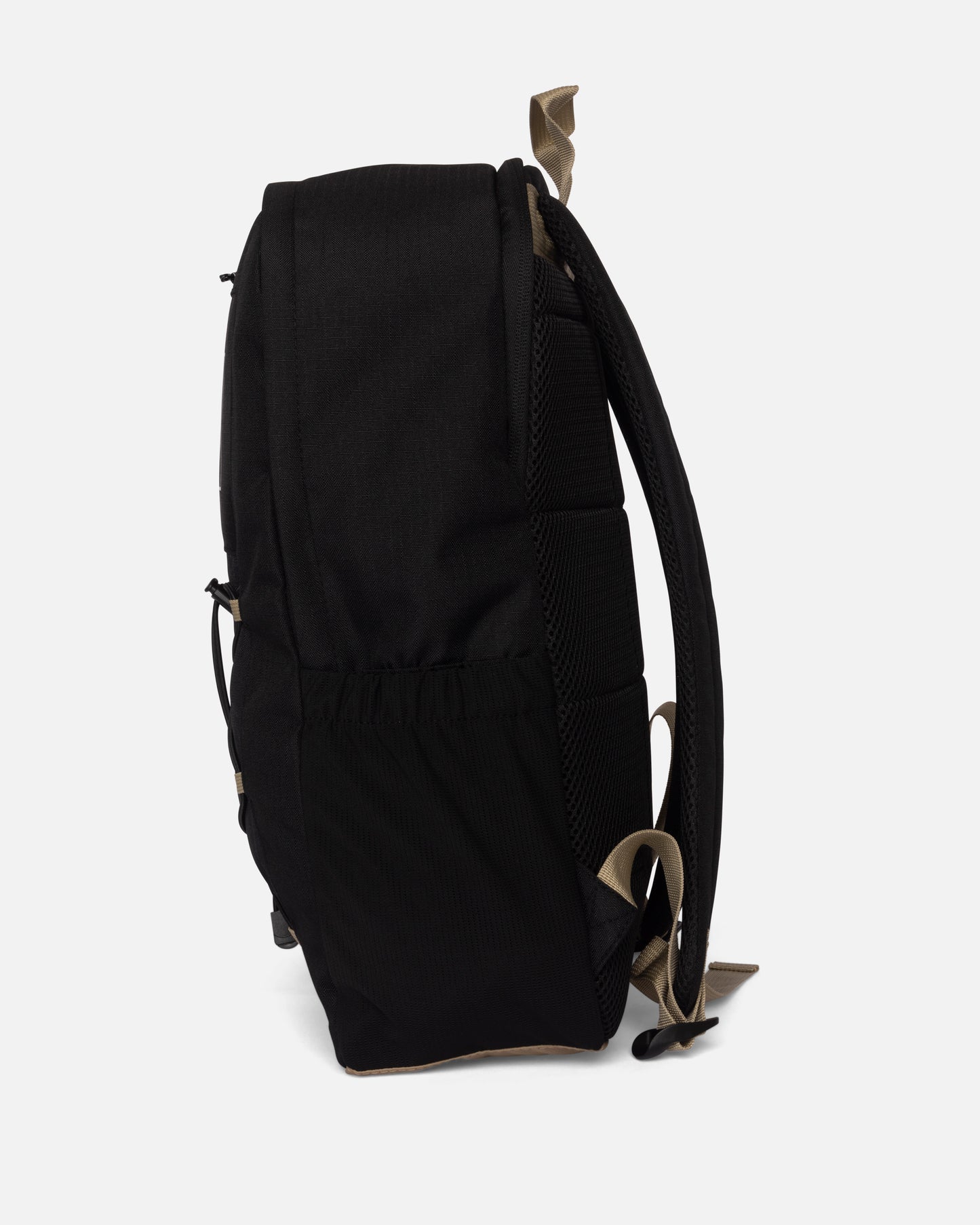 profile of Alpha Print Backpack - Black