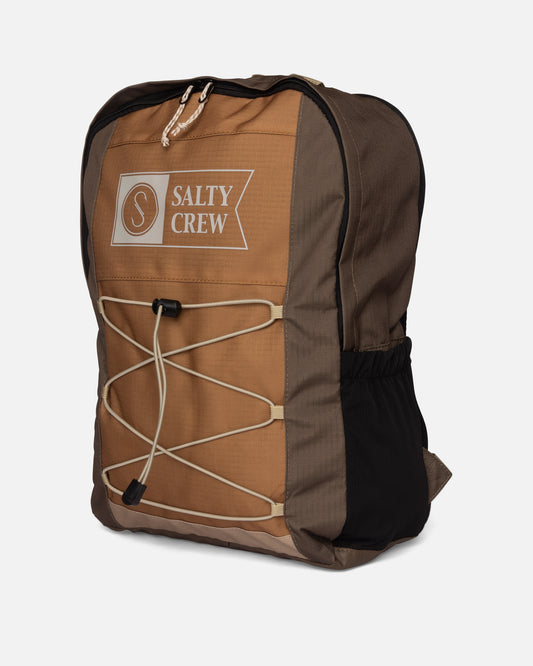 front angled view of view of Alpha Backpack - Sierra