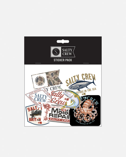 Front view of the S2 26 Sticker Pack - Assorted. 