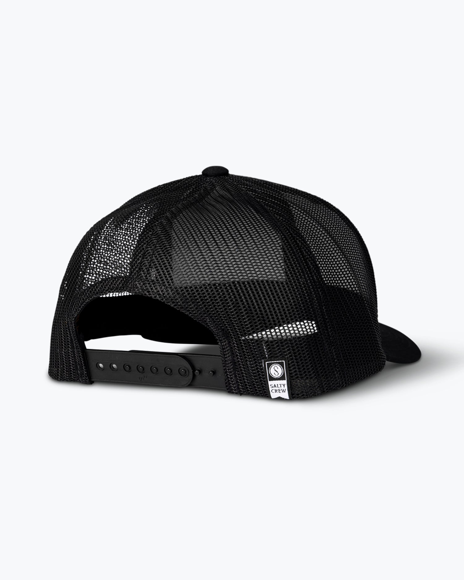 Back of the Freedom Flag Black Retro Trucker 