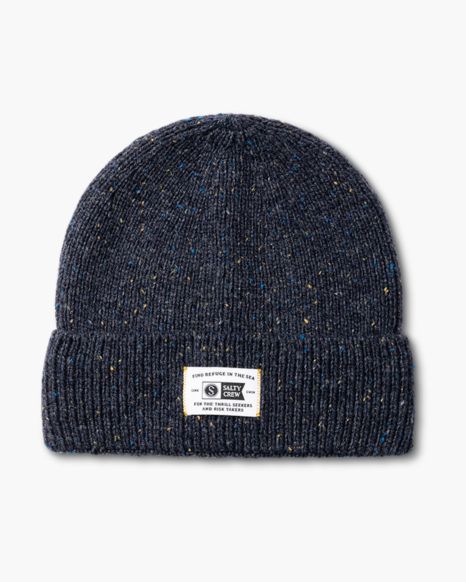 front view of Doryman Navy Beanie