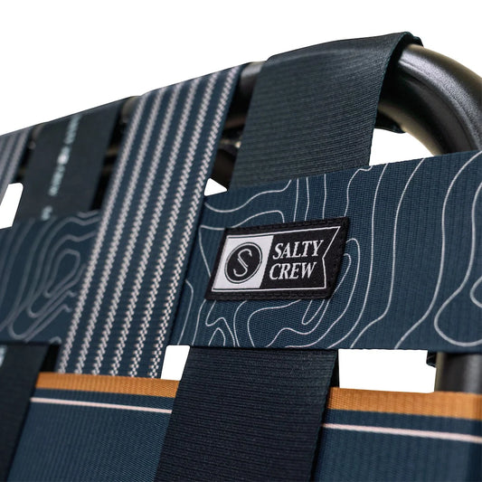 Detail shot of the Parkit x Salty Crew Voyager Chair. 