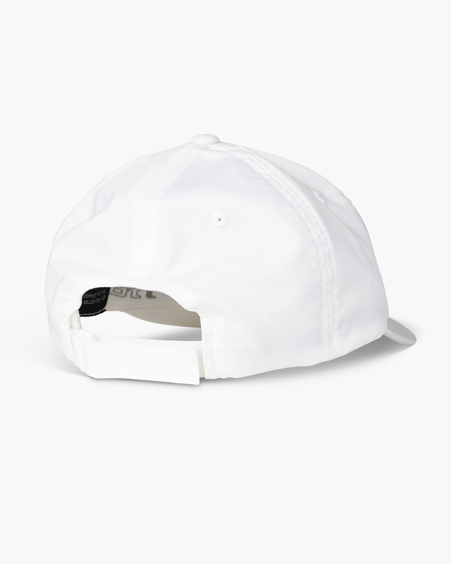 back view of Alpha White Tech Hat