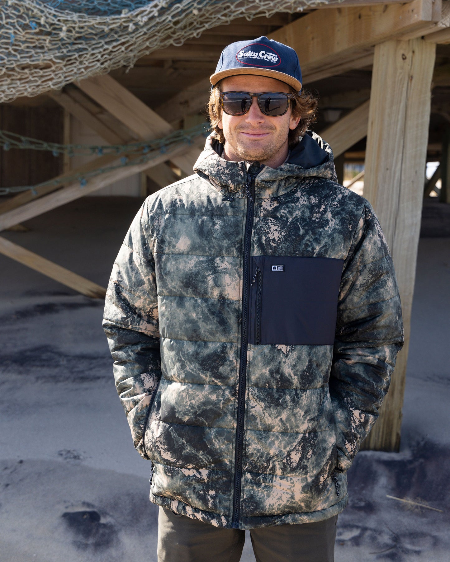 Barrier Hooded Jacket - Camo