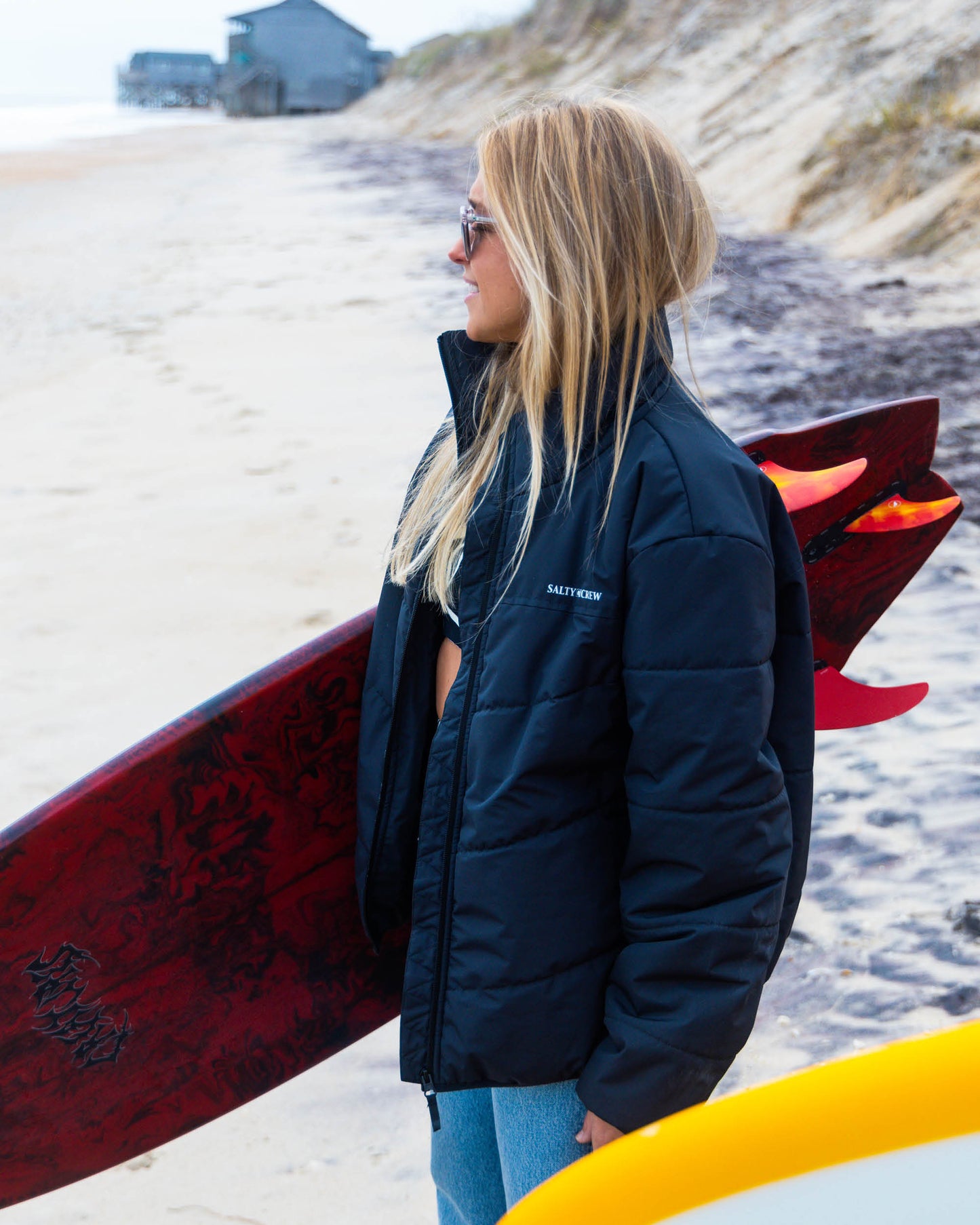 Barrier Puffer Jacket - Black