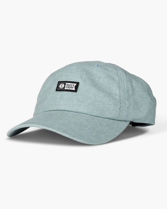 front view of Beached Aqua Dad Hat