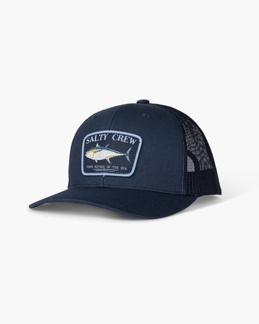 front view of Big Blue Navy Retro Trucker