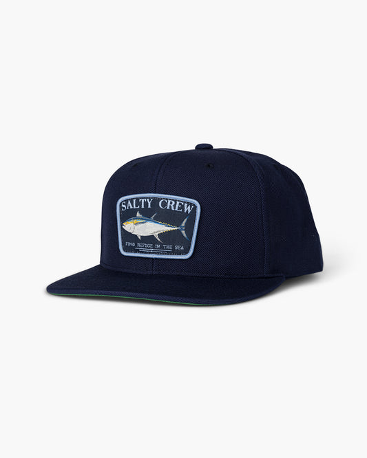 front view of Big Blue Navy 6 Panel