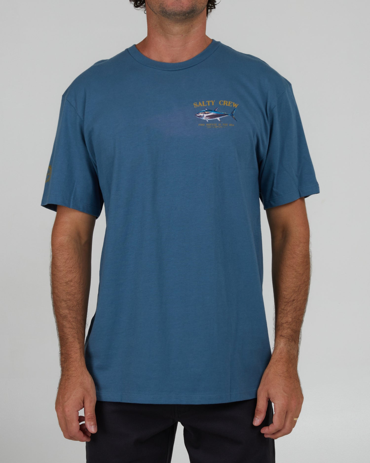 front view of Big Blue Slate S/S Premium Tee