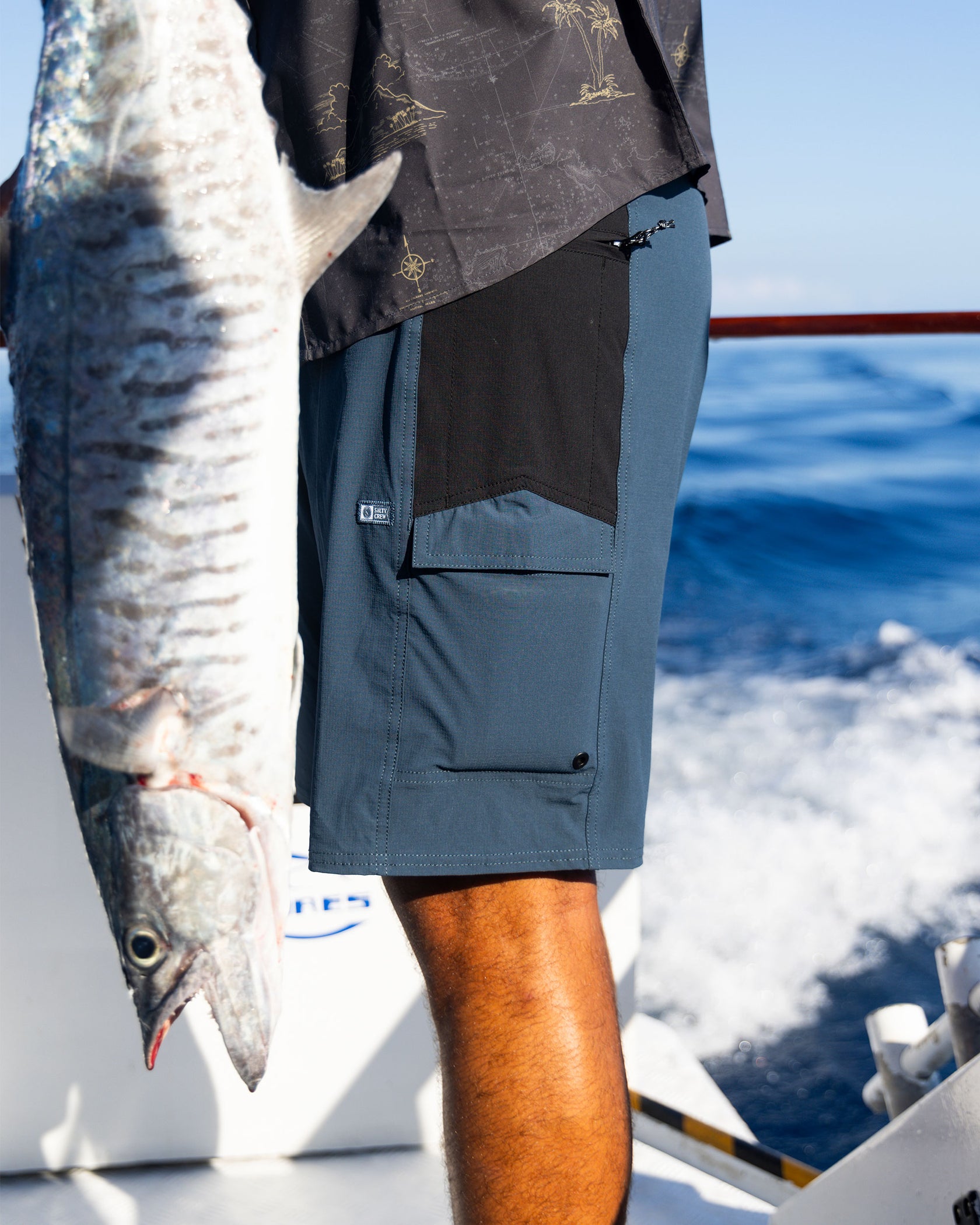 Analogie Boating Crew Pocket Skirt - Fresh Blue main image 0