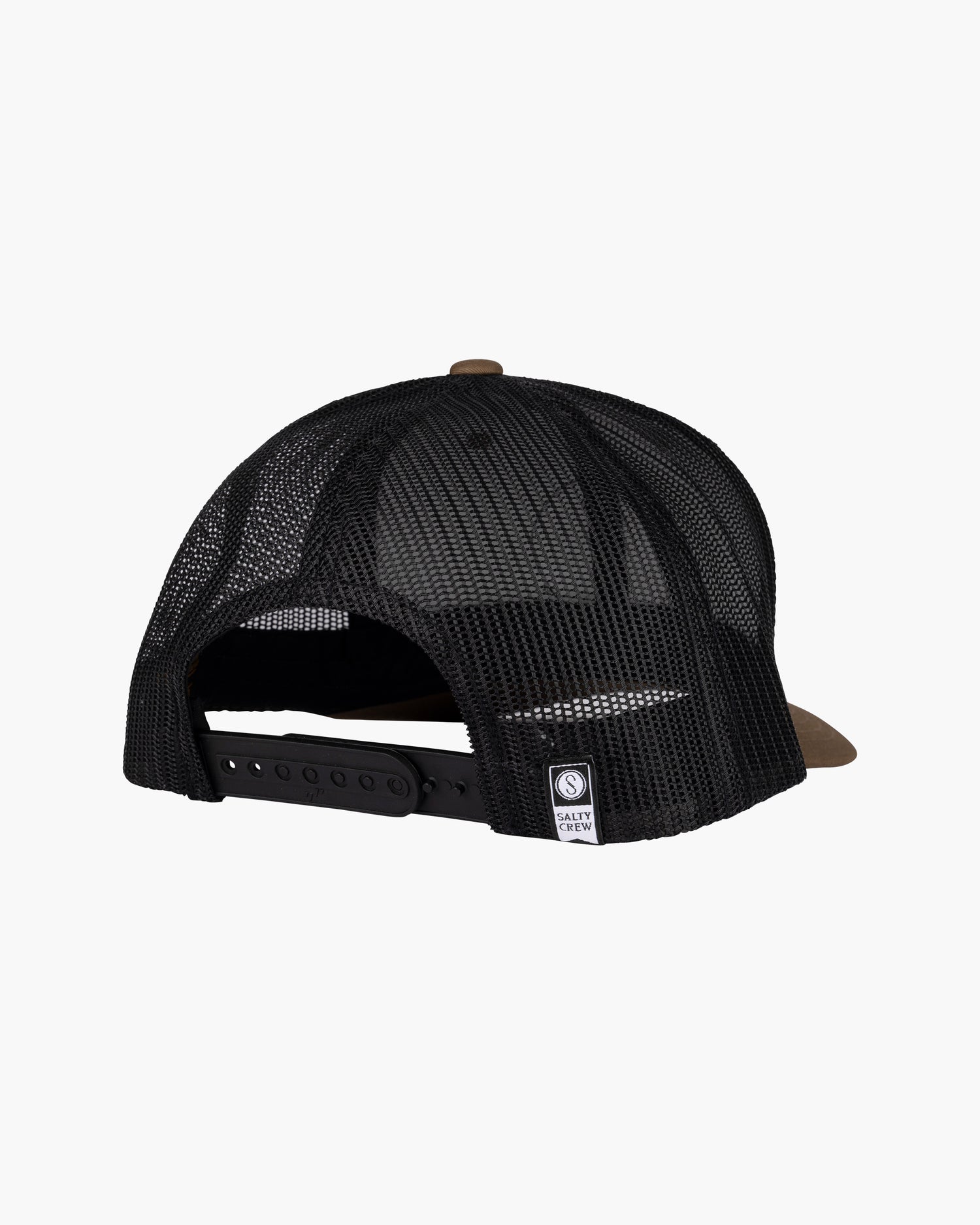 back view of Bottom Dweller Retro Trucker Brown/Black