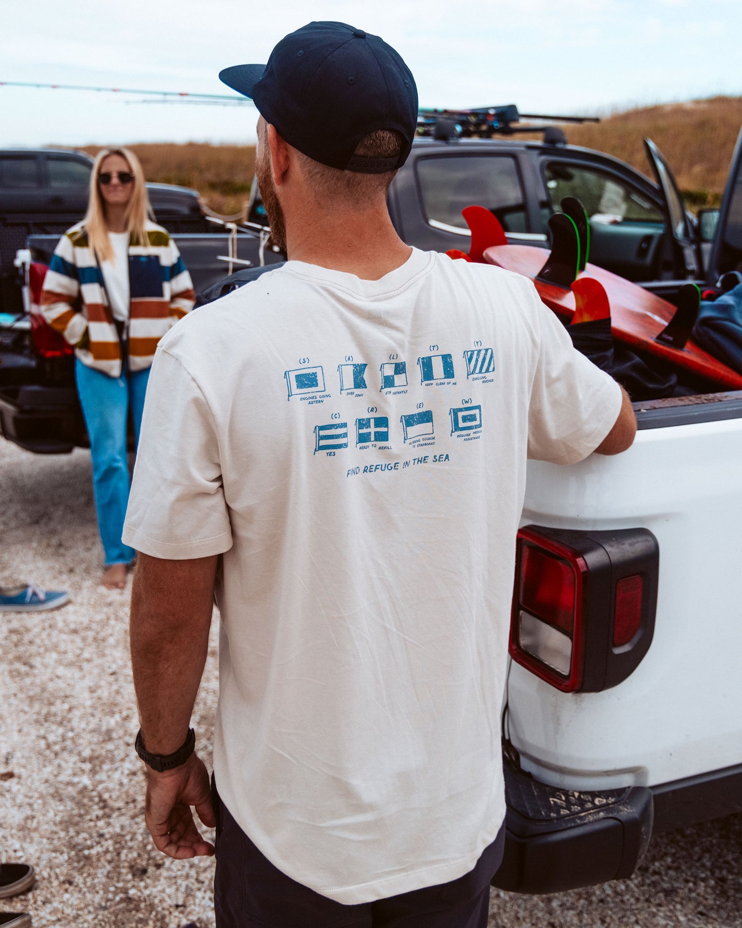 Call Sign Tee - Bone