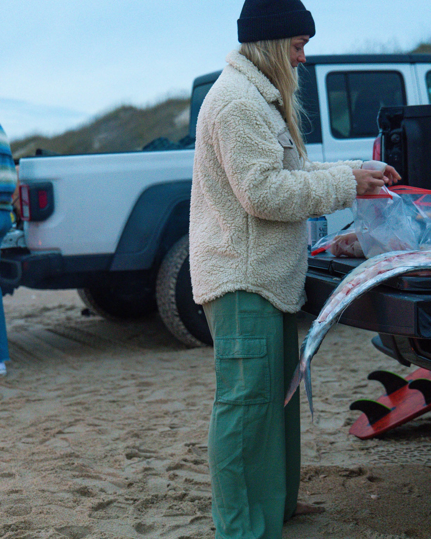 Calm Seas Shacket - Natural
