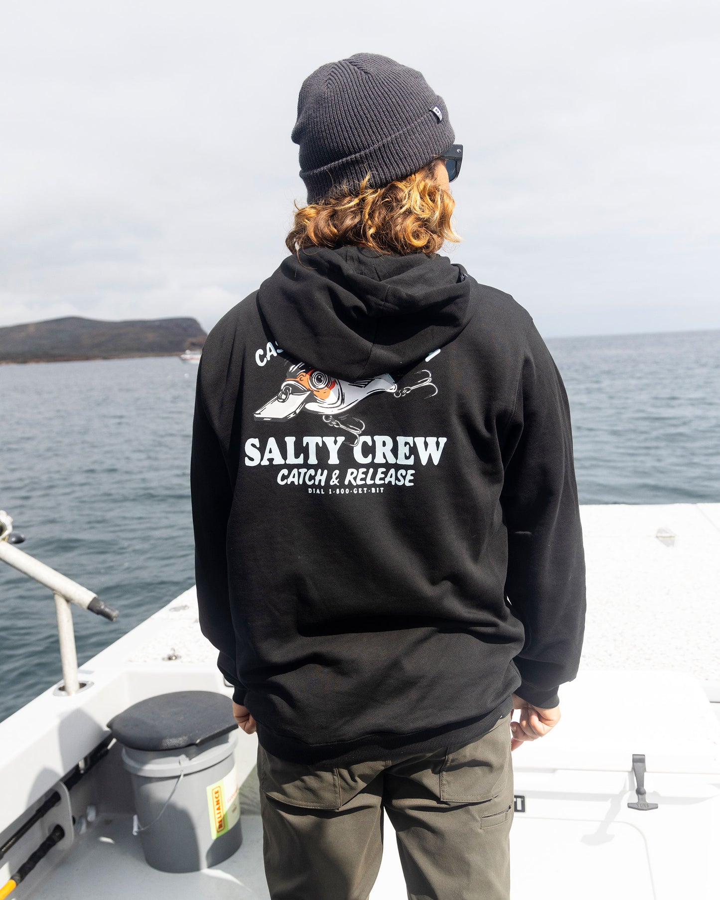 Cast Life Fleece Hoodie - Black