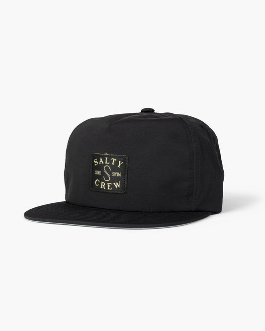 front view of Clubhouse Black 5 Panel
