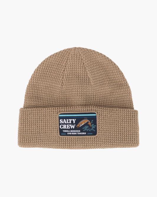 front view of Coastal Sand Beanie