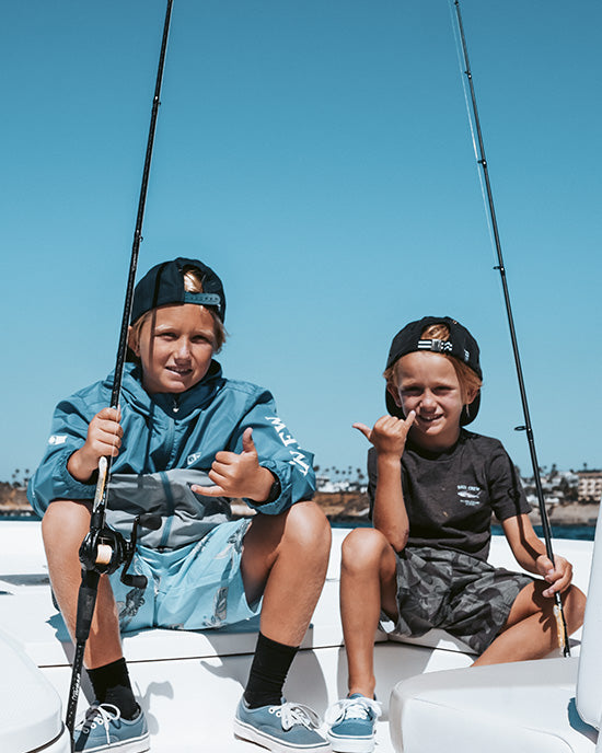 Fishing shot of the Salty youth. 