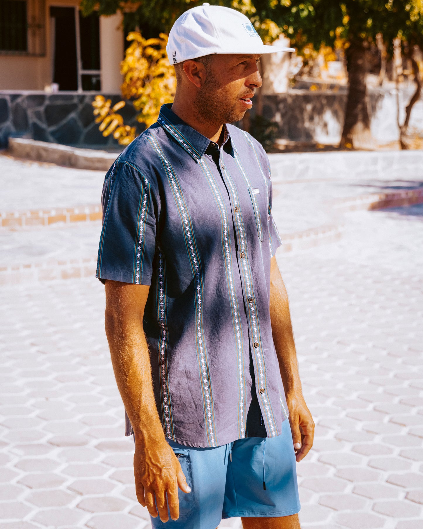 Crew Button Up - Phantom