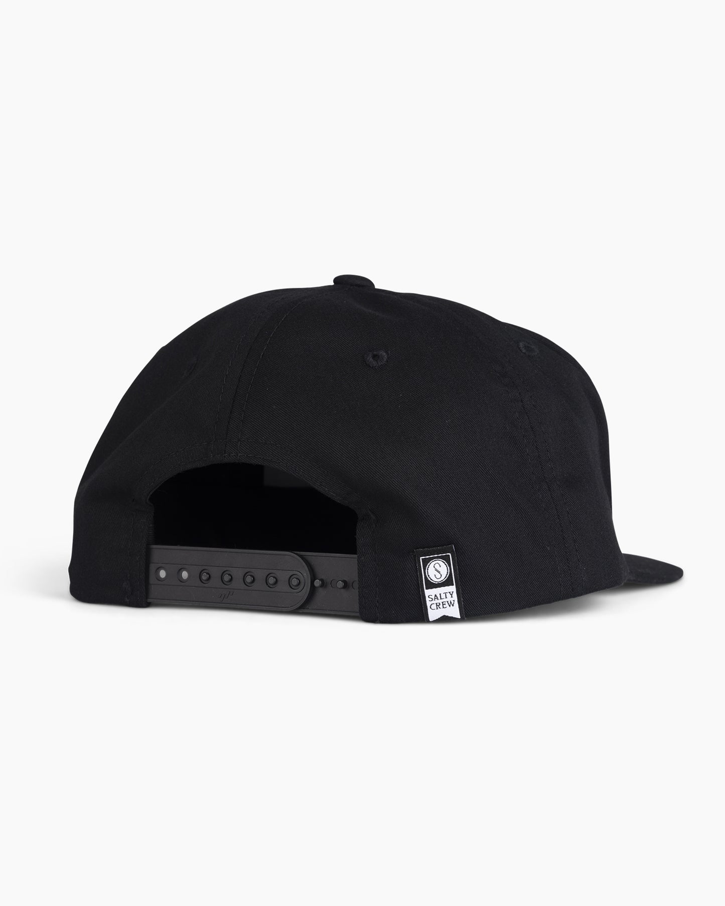 back view of Grind Em Black 5 Panel