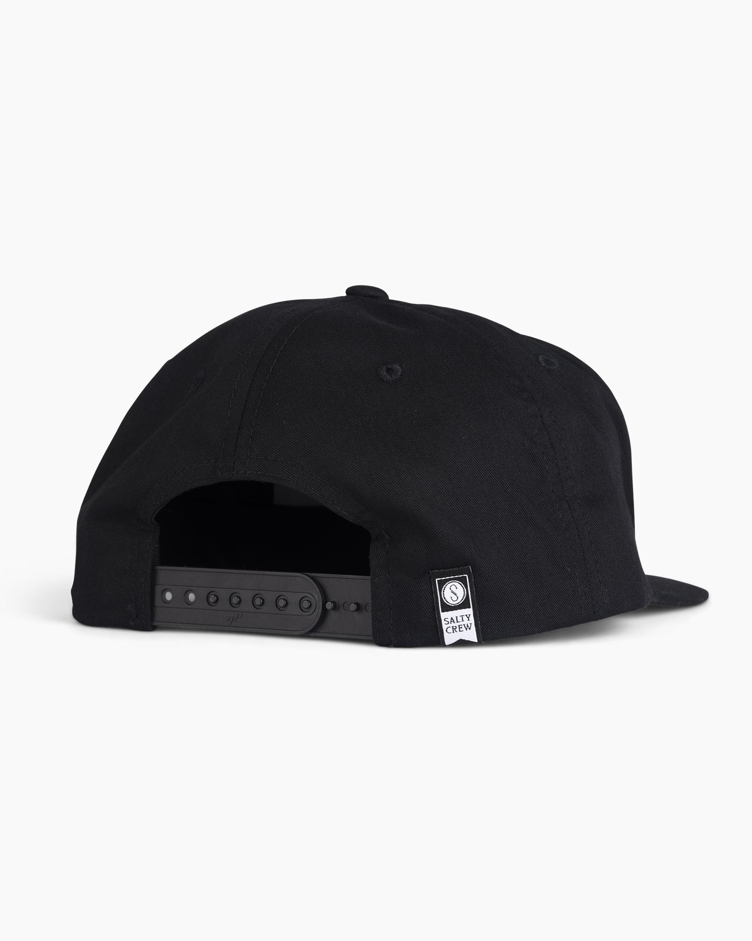 back view of Grind Em Black 5 Panel
