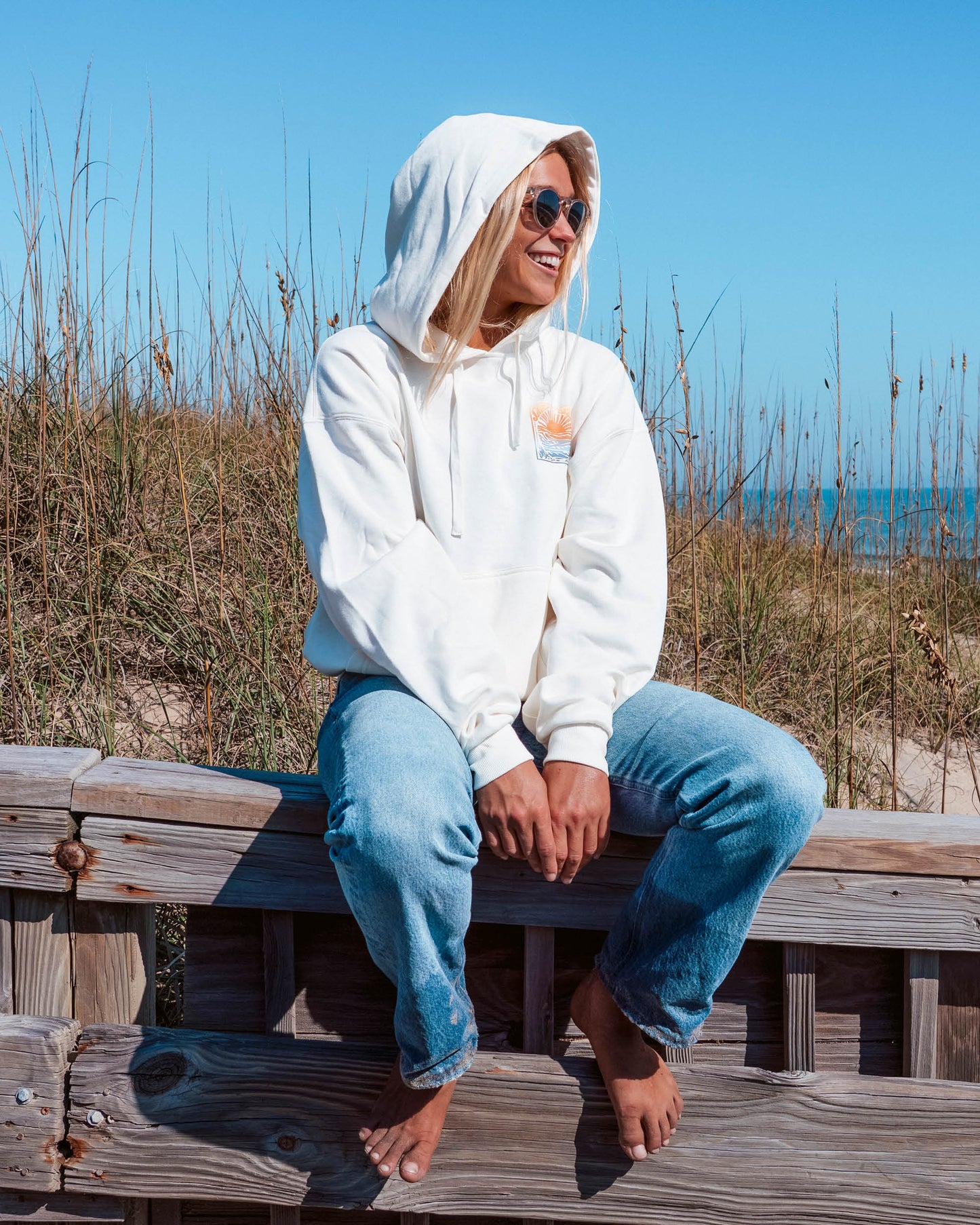 Posted Hoodie - Off White