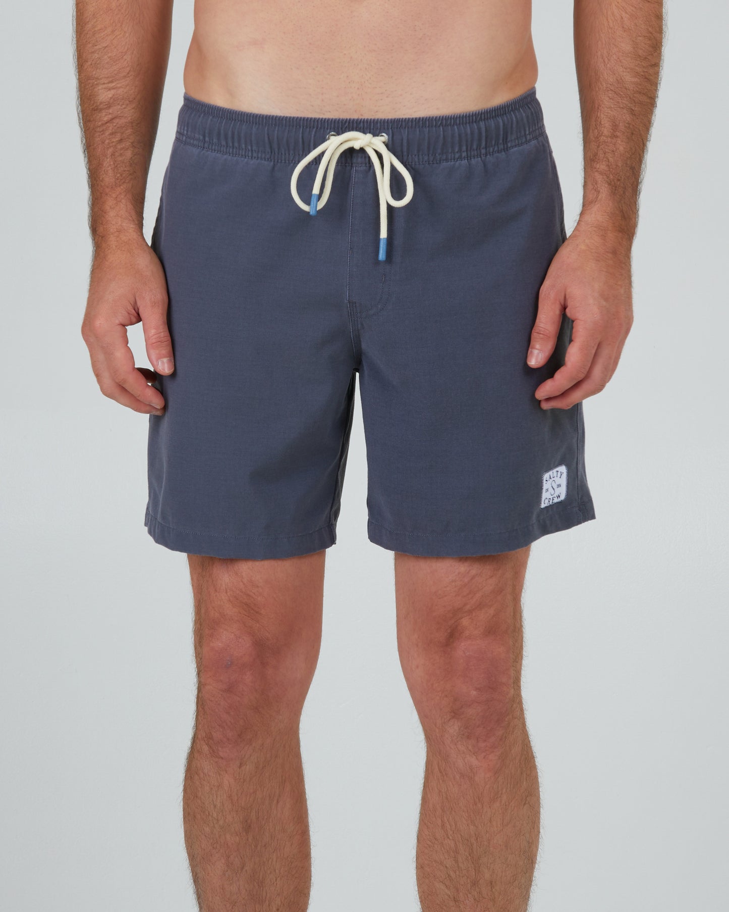 front view of Pylons Charcoal Elastic Boardshort