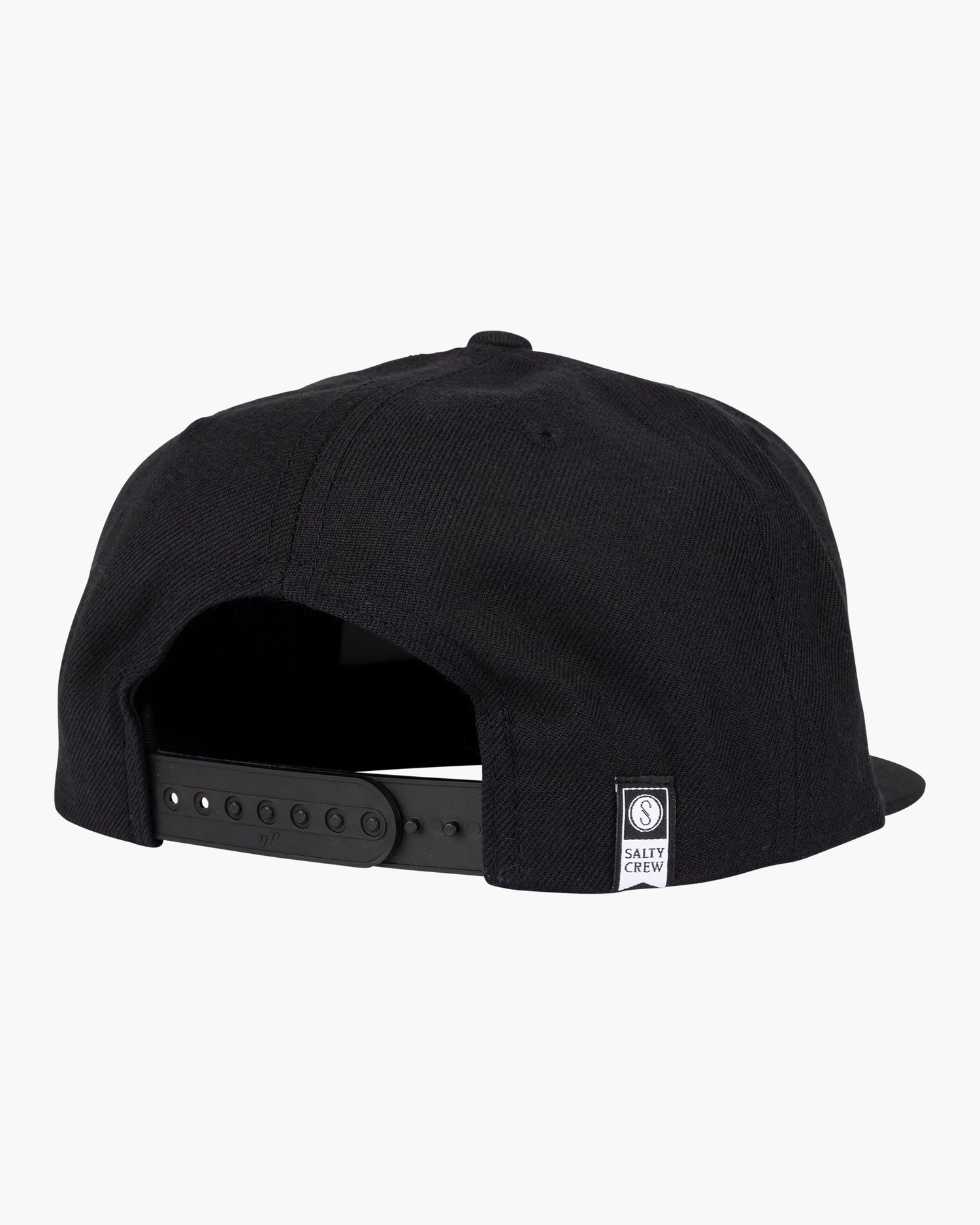 back view of Rooster Black 6 Panel