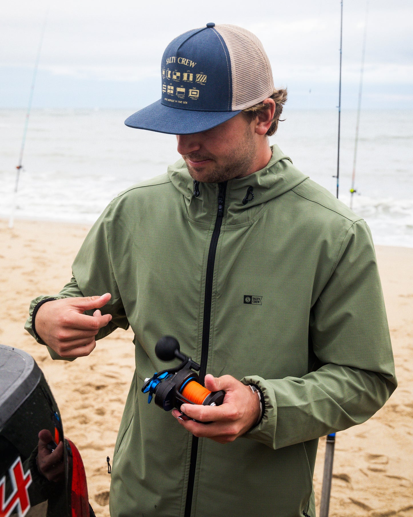 Stowaway Windbreaker Jacket - Four Leaf Clover