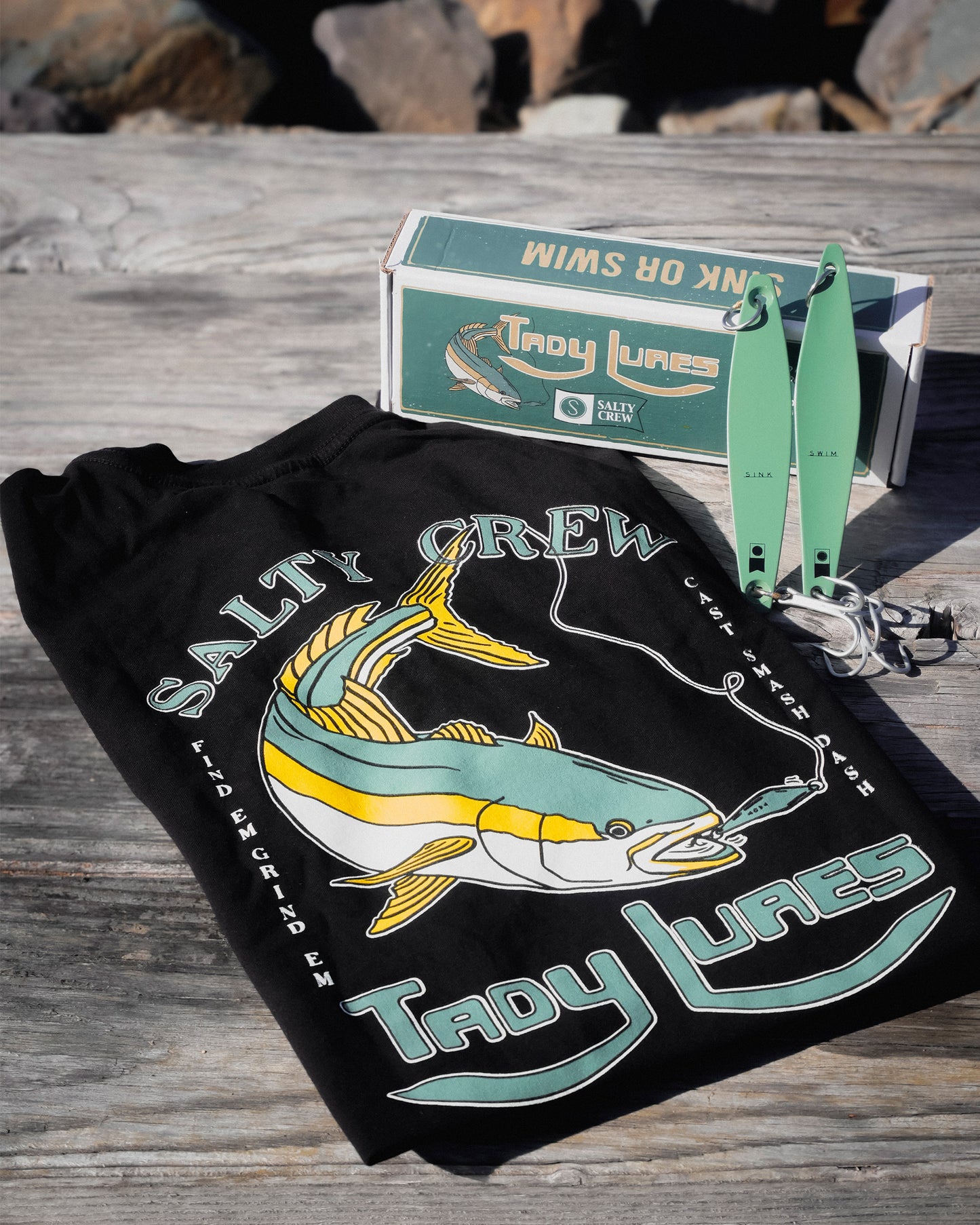 Tady x Salty Crew Jig Set - Detroit Diesel Green