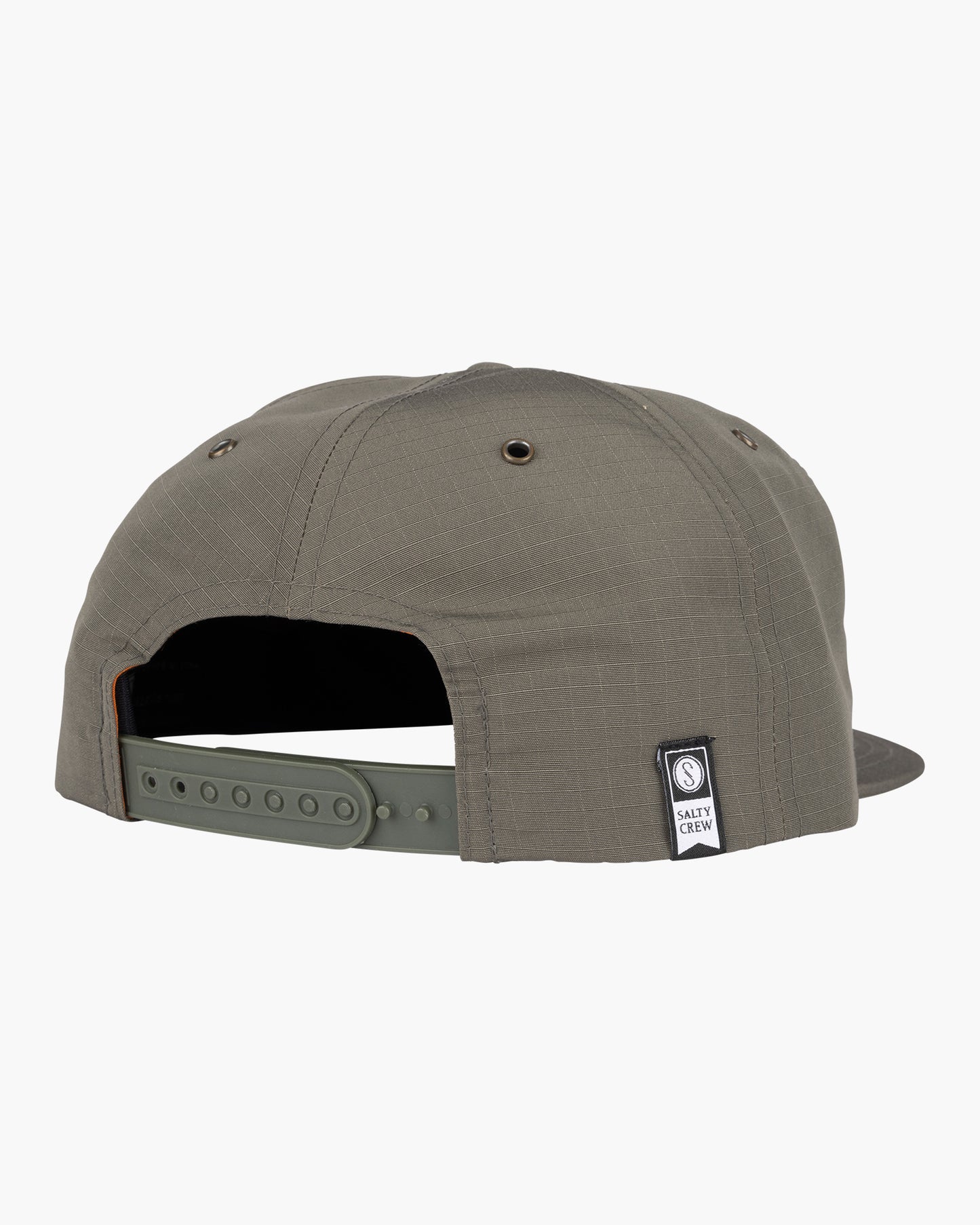 Back of the Tippet Rip Olive 5 Panel