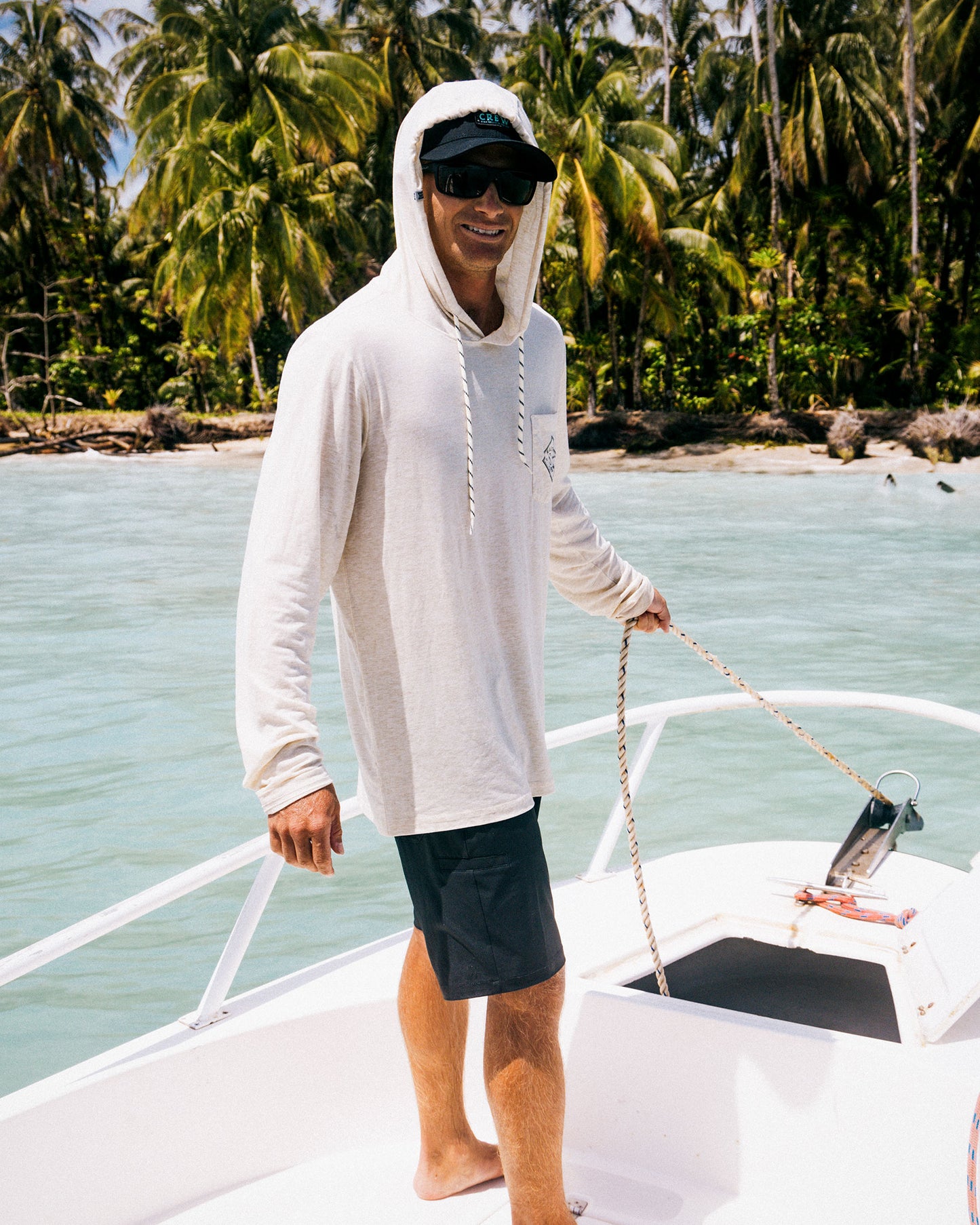 Tippet Pocket Sunshirt Hoodie - Salt