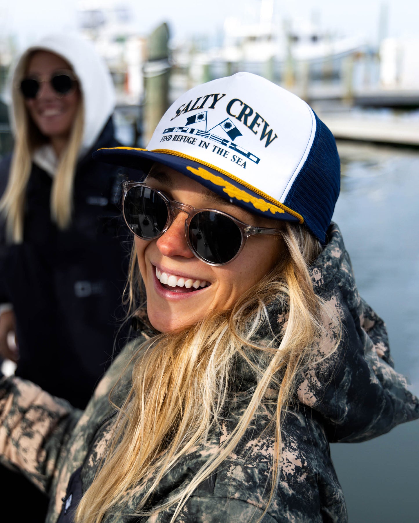 Yacht Club Trucker - Midnight Navy