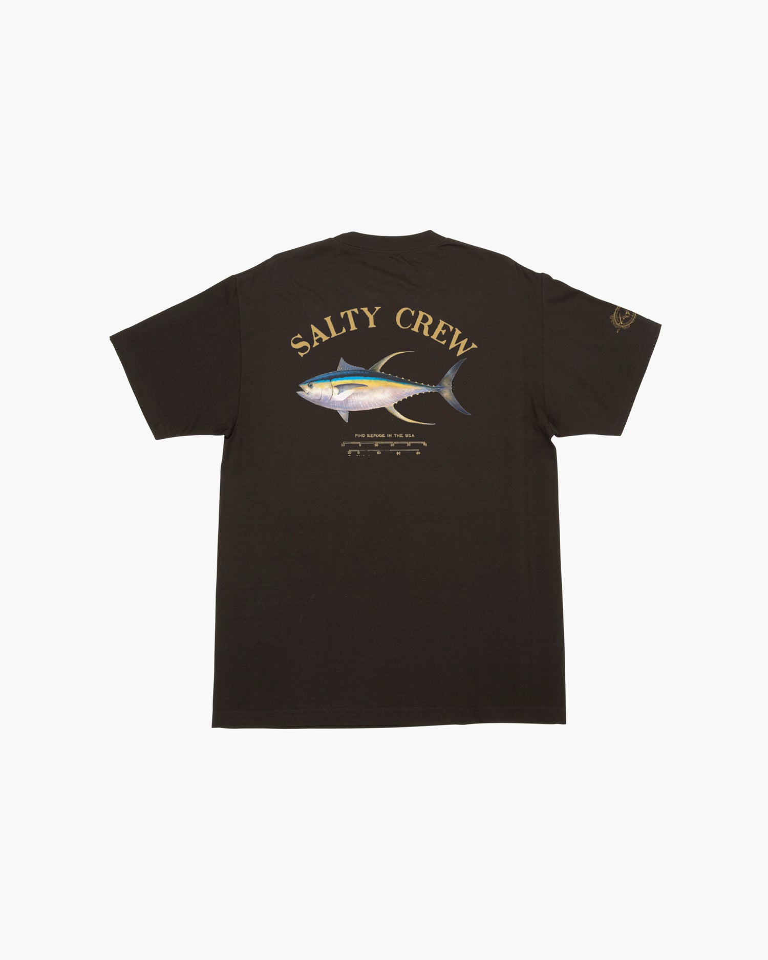 Salty Crew Octomas S/S Tee - Black, Black / M