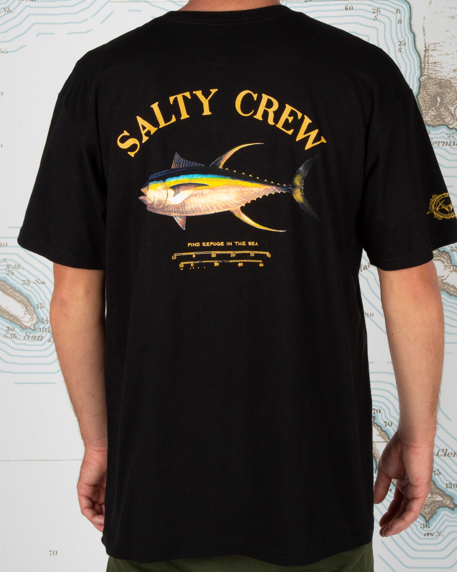 Salty Crew Ahi Mount T-Shirt - Black