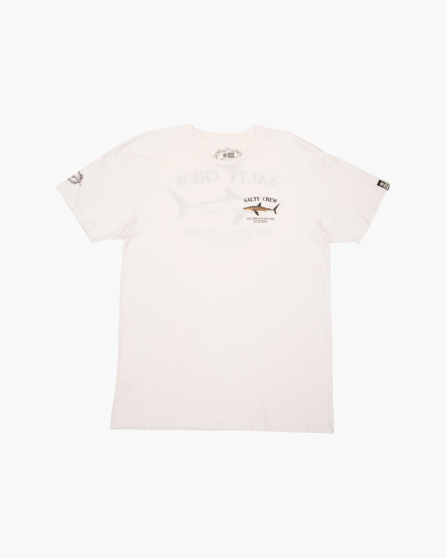 Off body front of Bruce White Premium S/S Tee
