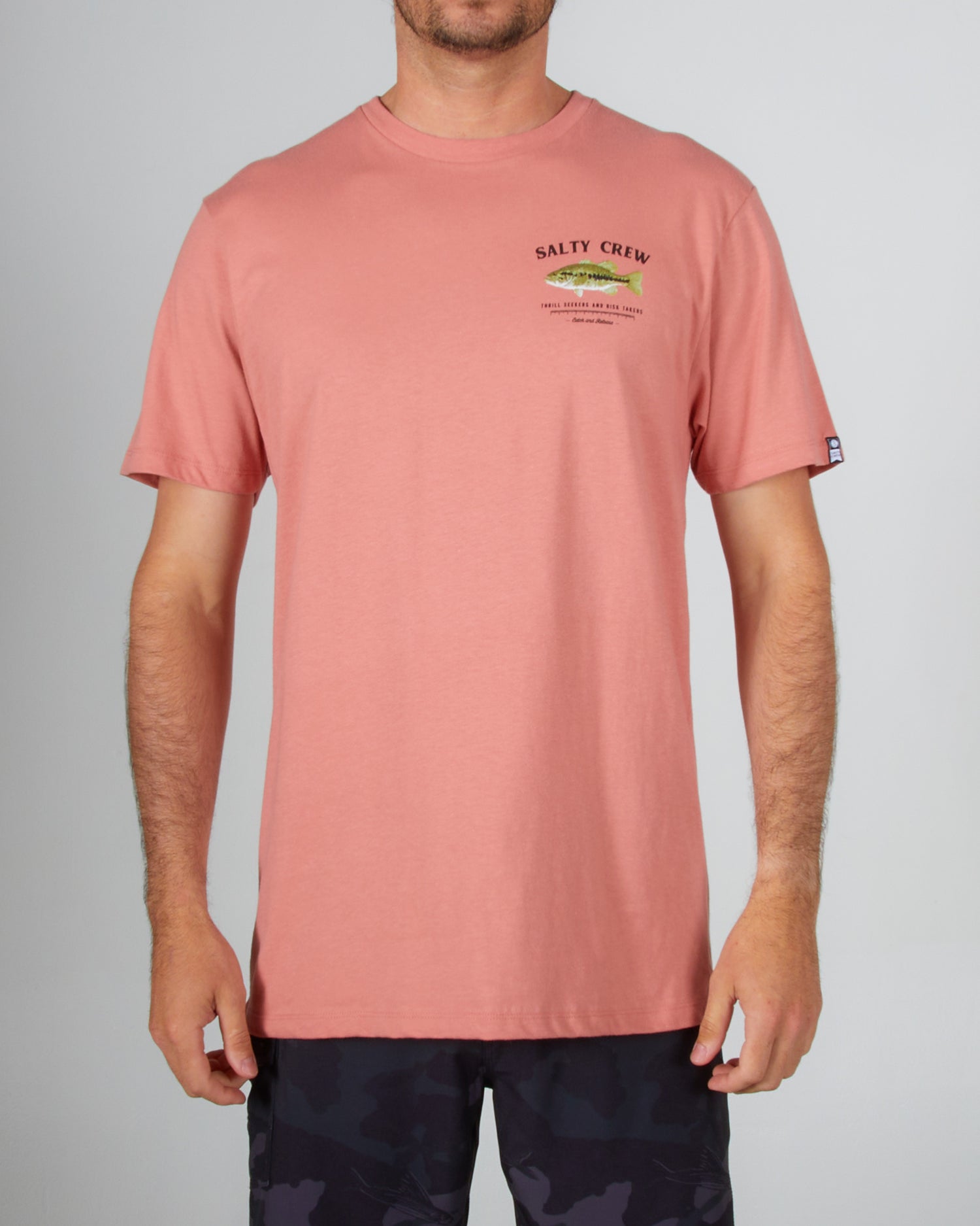 front view of Bigmouth Coral S/S Premium Tee