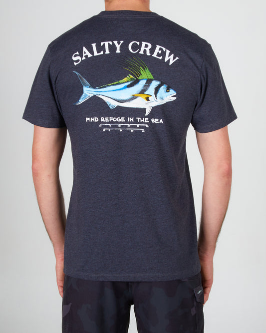 Rooster Charcoal Heather S/S Premium Tee