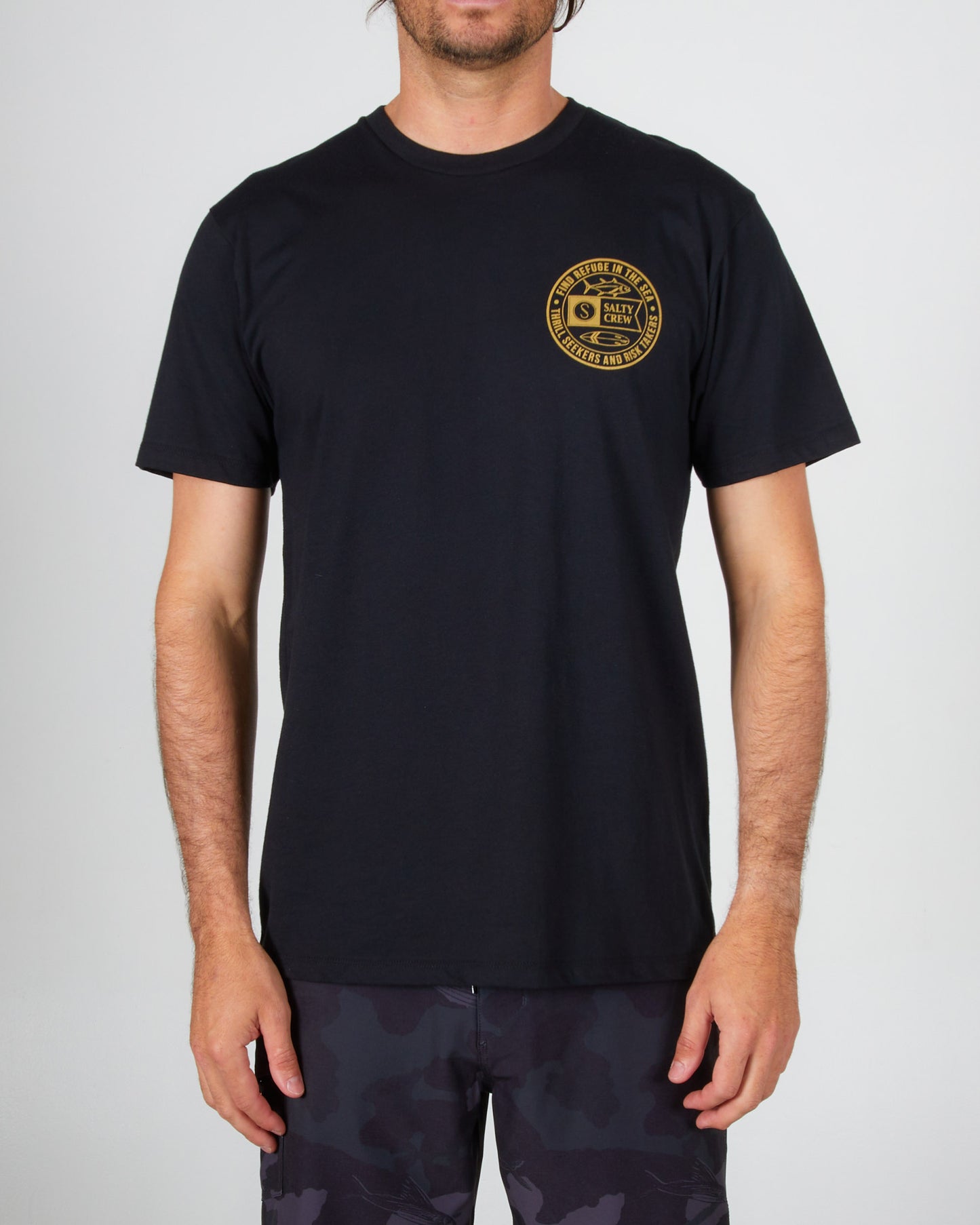 Front view of Legends Coral S/S Premium Tee