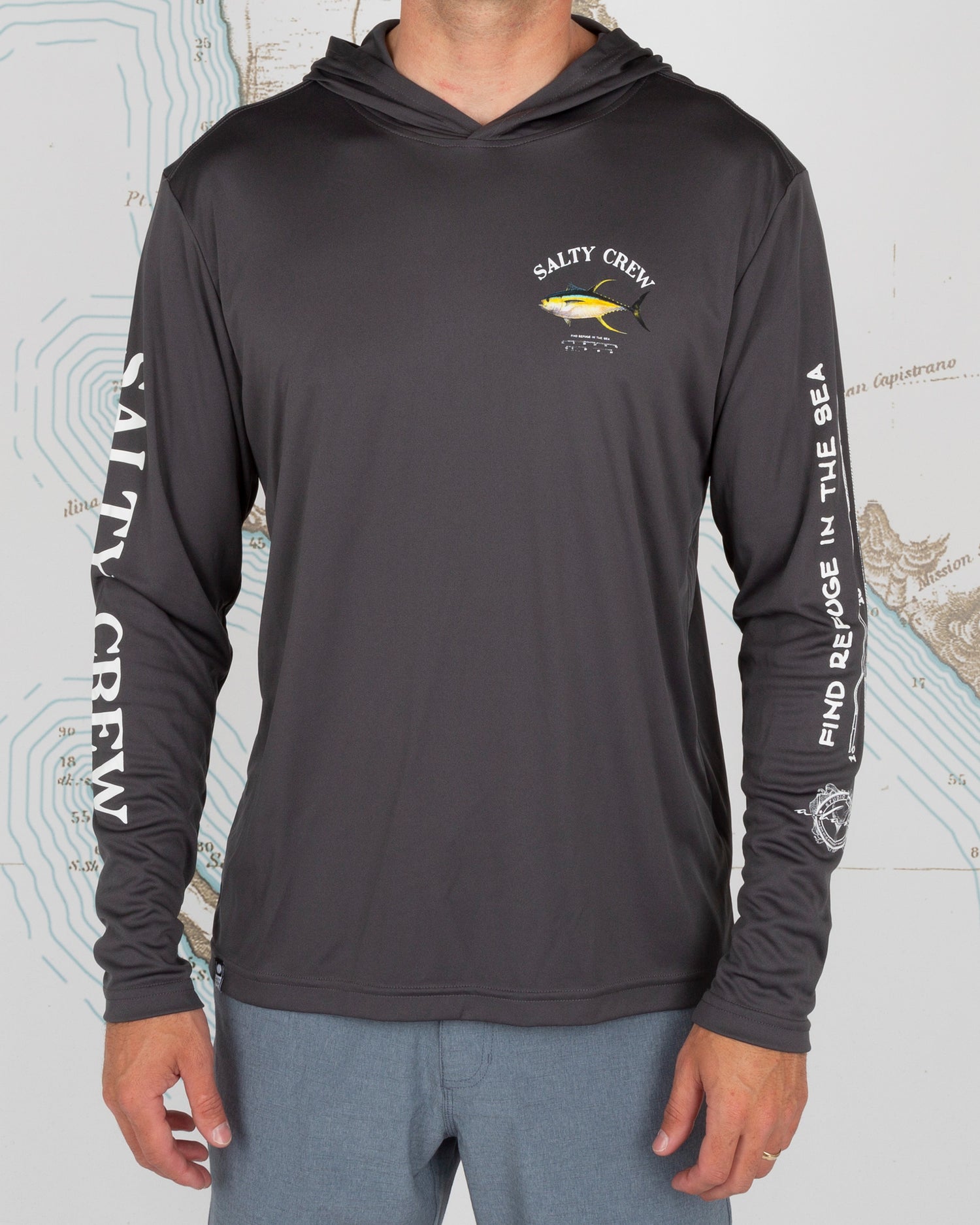 Salty Crew Ahi Mount Hood Sunshirt