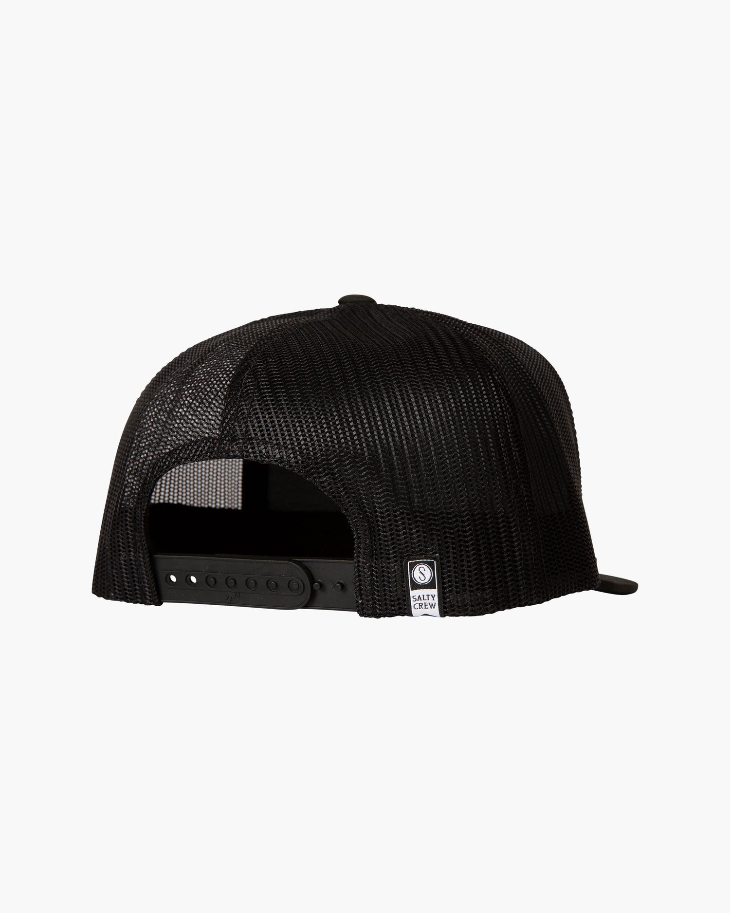 back of Tippet Multicam Black Trucker