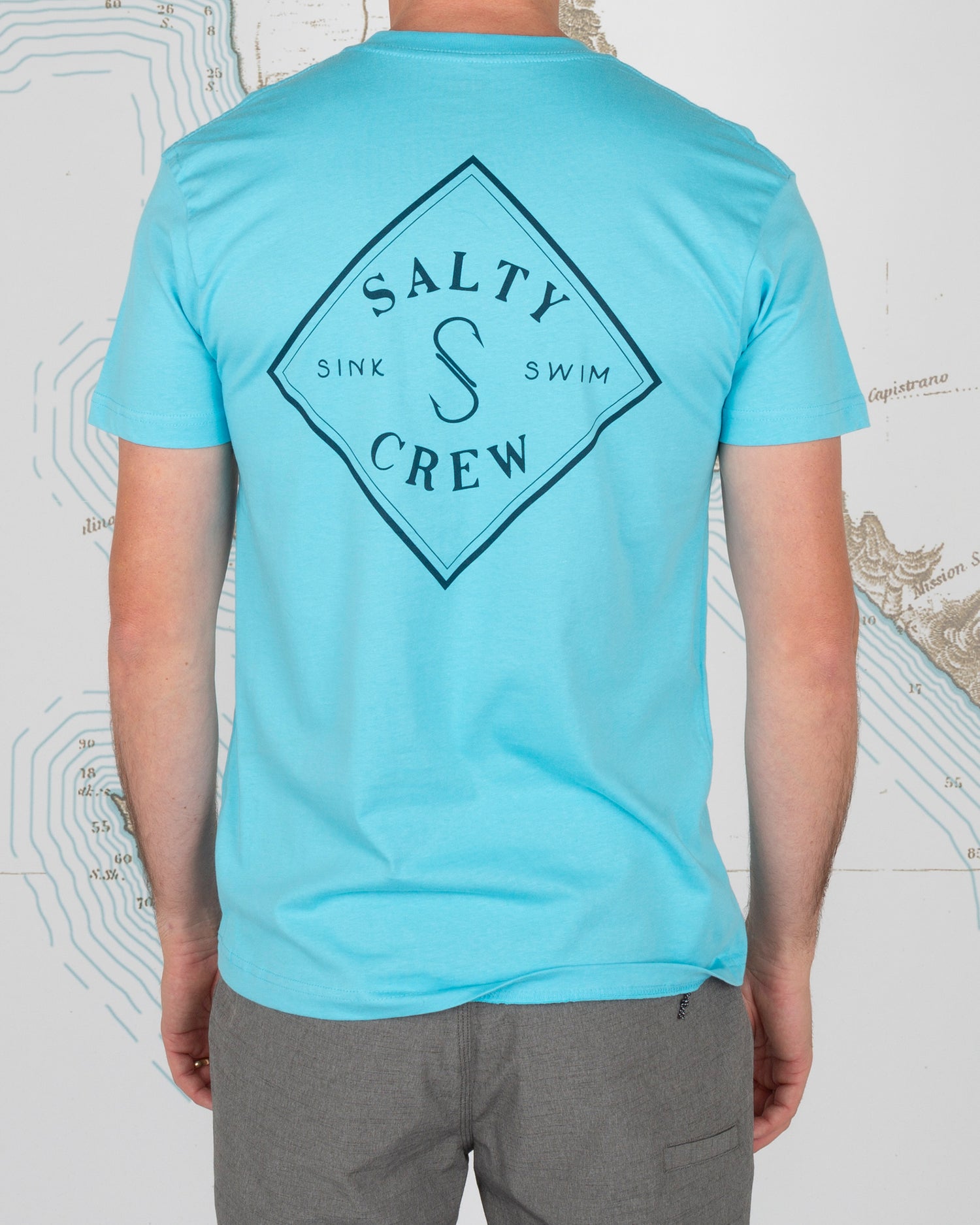 Salty Crew Tippet Short Sleeve T-Shirt Blue S