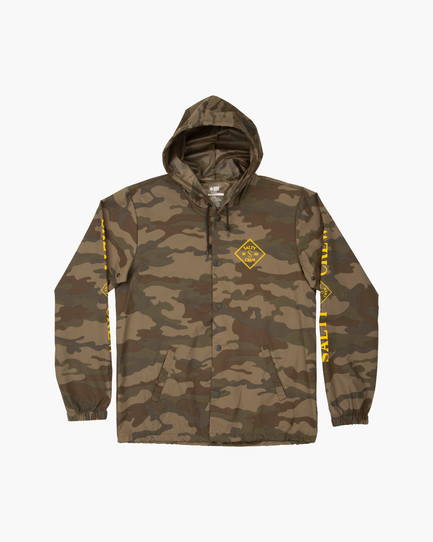 Off body front of Tippet Camo Snap Jacket