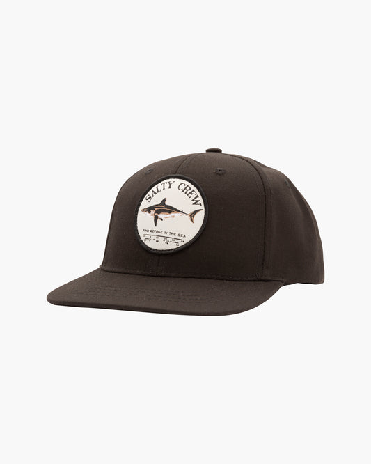 Front of Bruce Boys Black 6 Panel