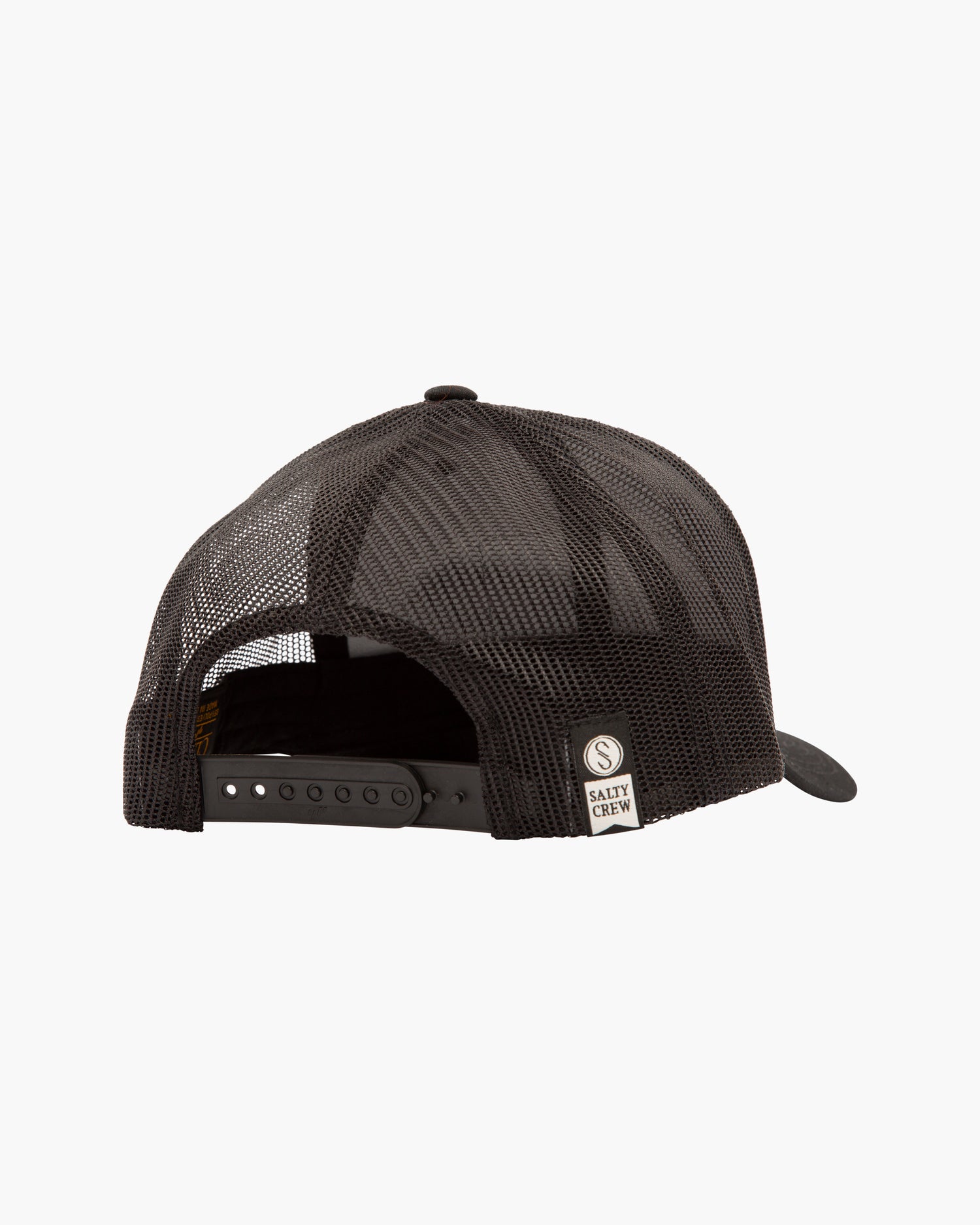 Back of Topstitch Multicam Black Retro Trucker